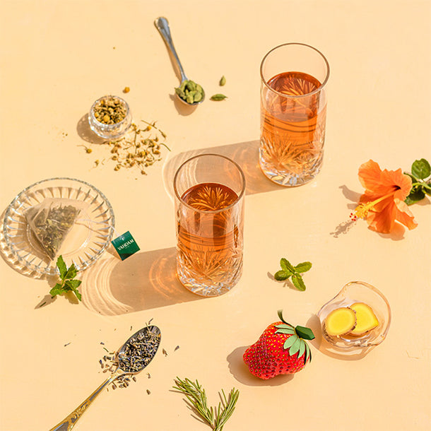 Hibiscus Rose Herbal Tea Tisane, 100 Count