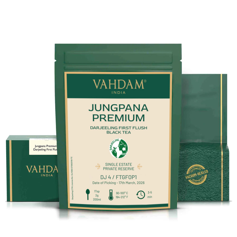 2026 Jungpana First Flush Black Loose Leaf - VAHDAM®