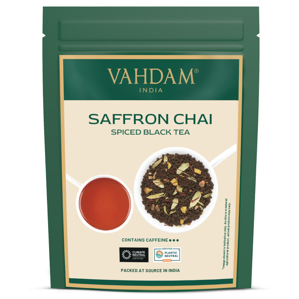 Saffron Premium Masala Chai Tea, 3.53 oz