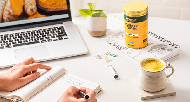 Turmeric Classic Latte, Golden Milk Powder, 3.53oz/100g