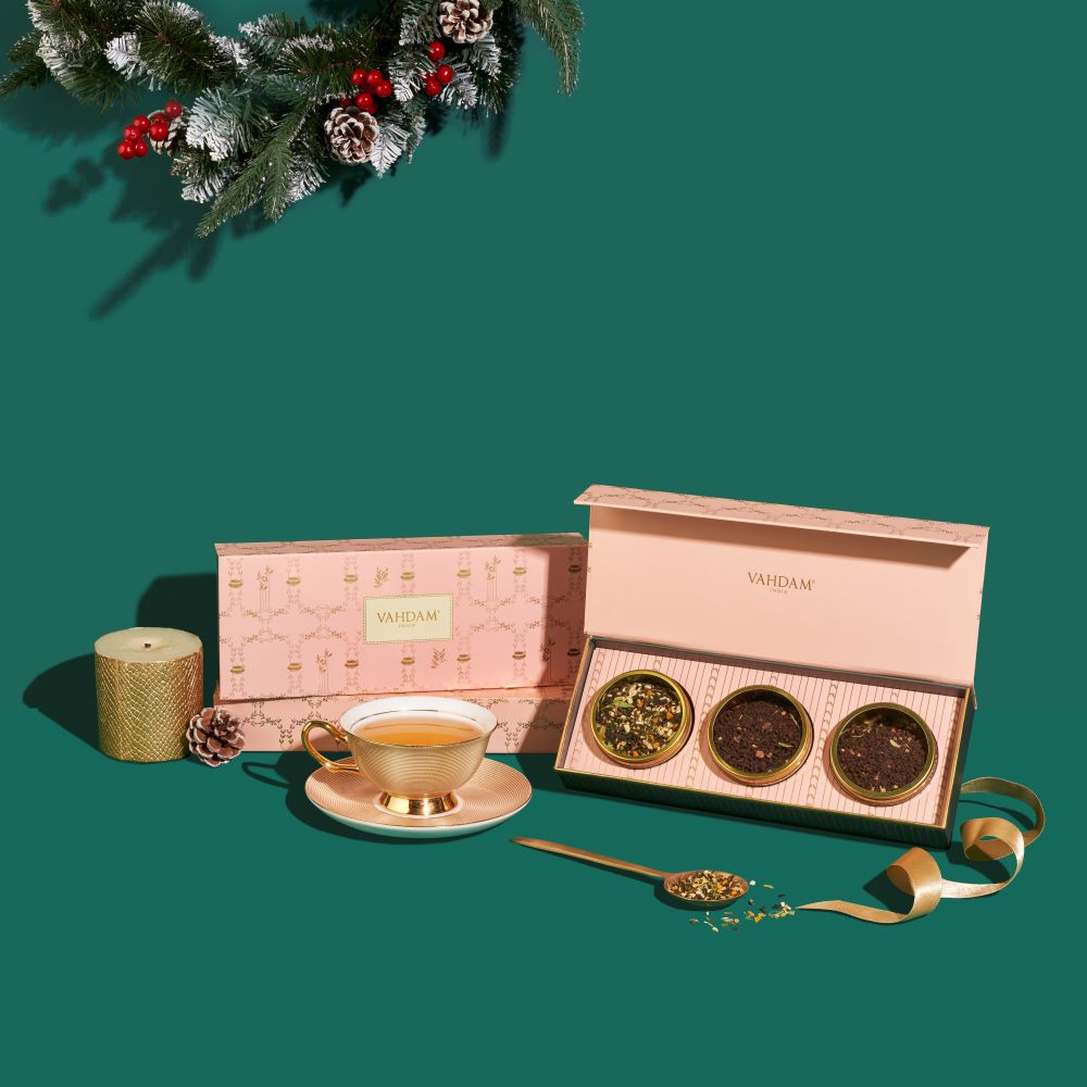 Blush Holiday Tea Gift, Set of 3