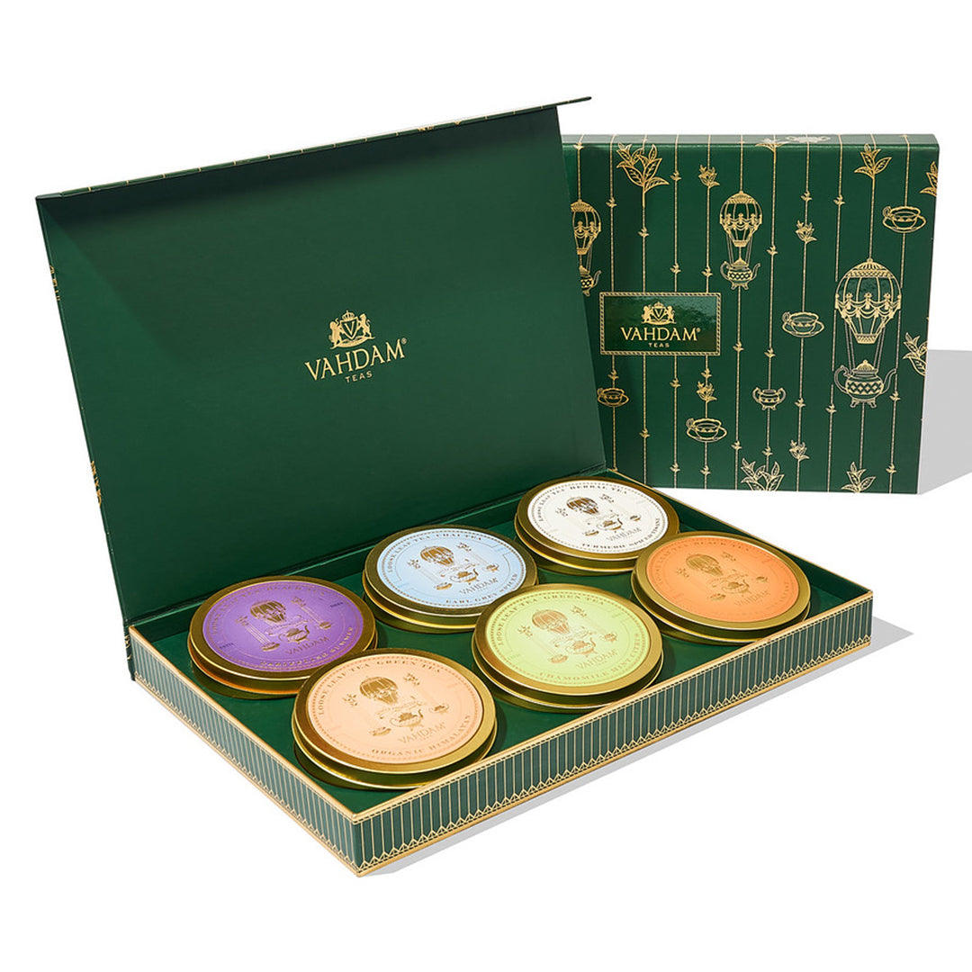 Green Tea Private Reserve Christmas Tea Gift, Set of 6