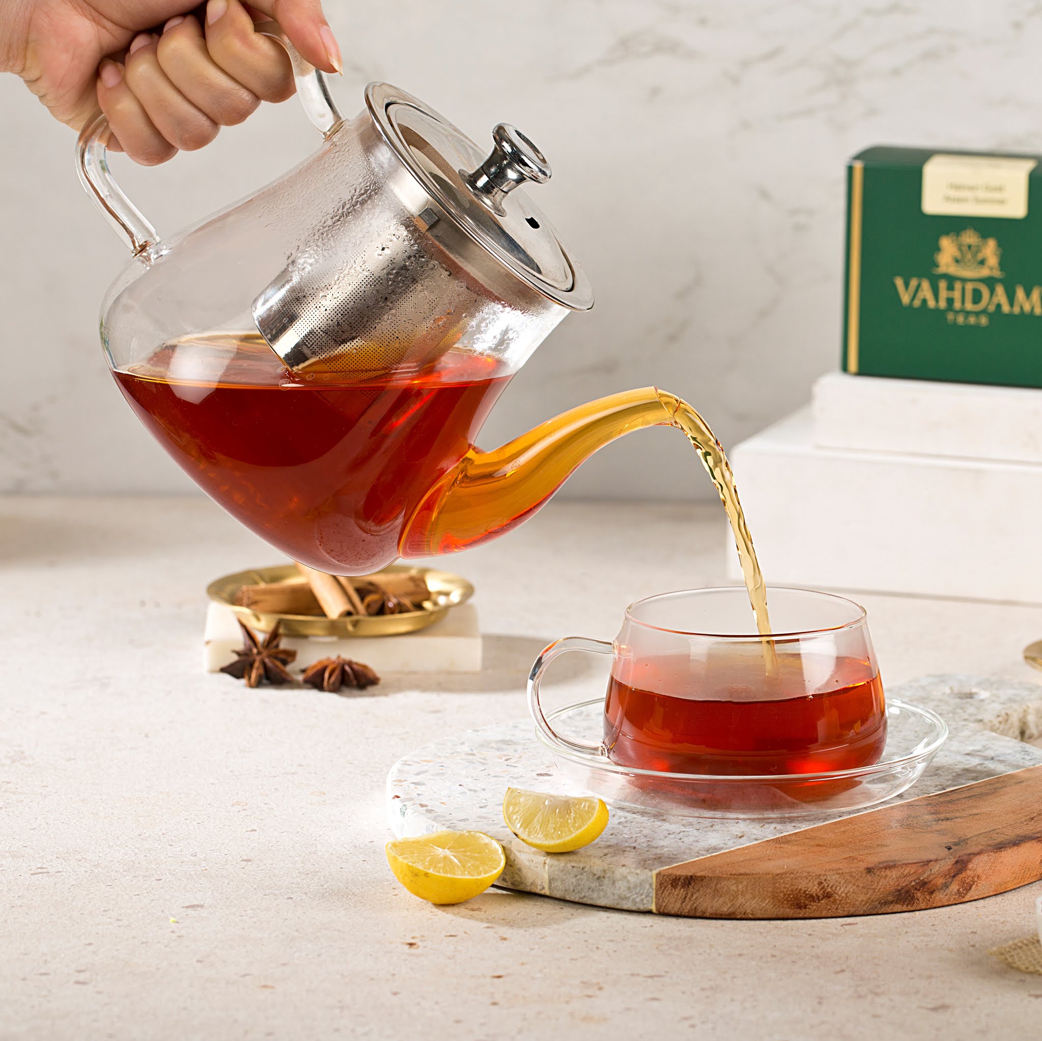 Radiance - Glass Tea Pot with Infuser
