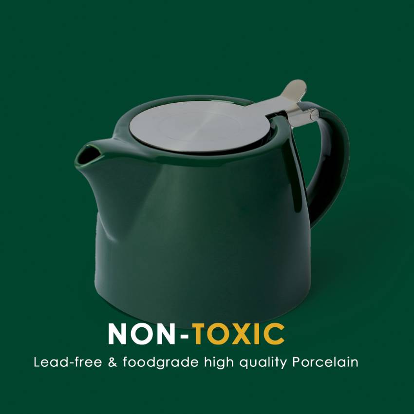 Gleam - Porcelain Teapot with Infuser