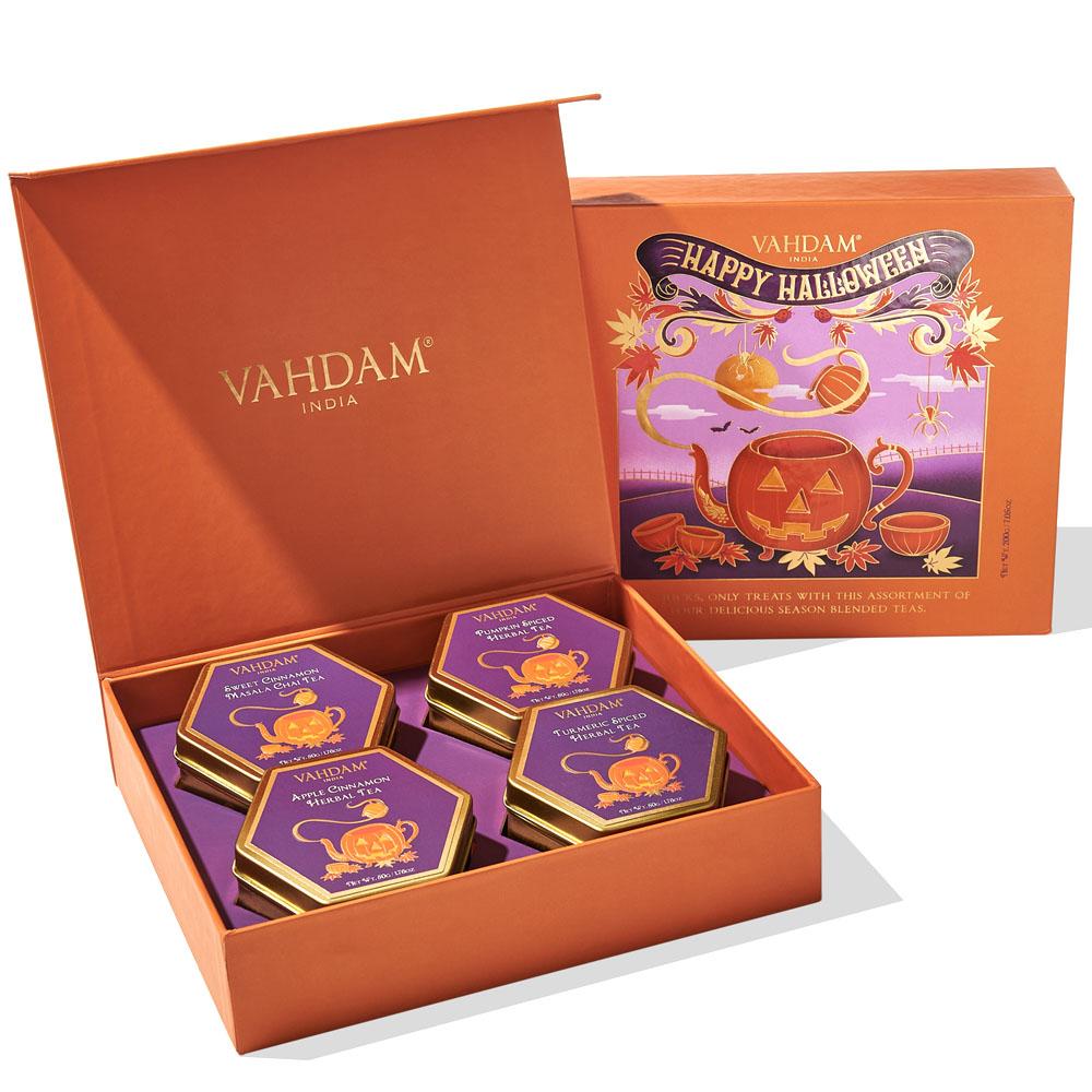Happy Halloween, Tea Gift Set, 4 Teas