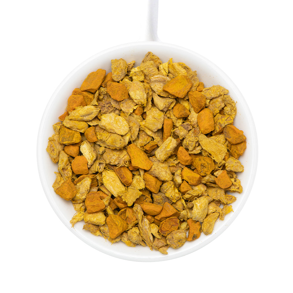 Turmeric Ginger Herbal Tea Tisane, 30 Count (15x2)