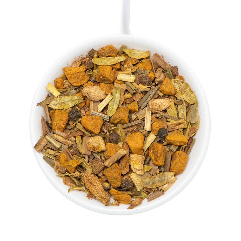 Turmeric Spiced Herbal Tea Tisane, 30 Count
