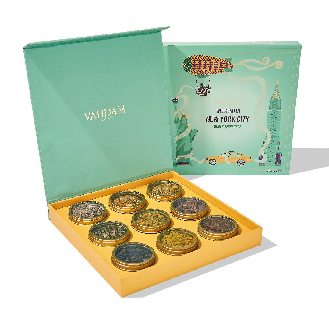 Weekend in New York Holiday Tea Gift, Set of 9