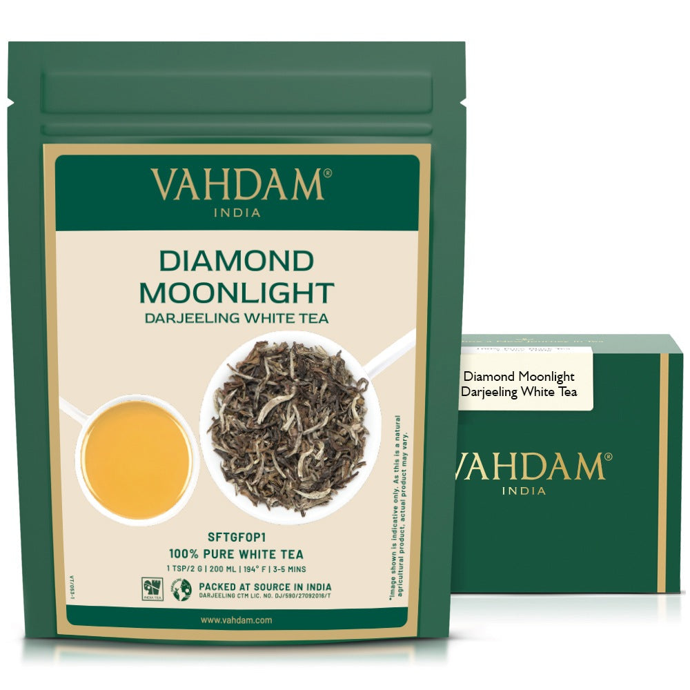 Diamond Moonlight Darjeeling White Tea, 1.76oz/50g