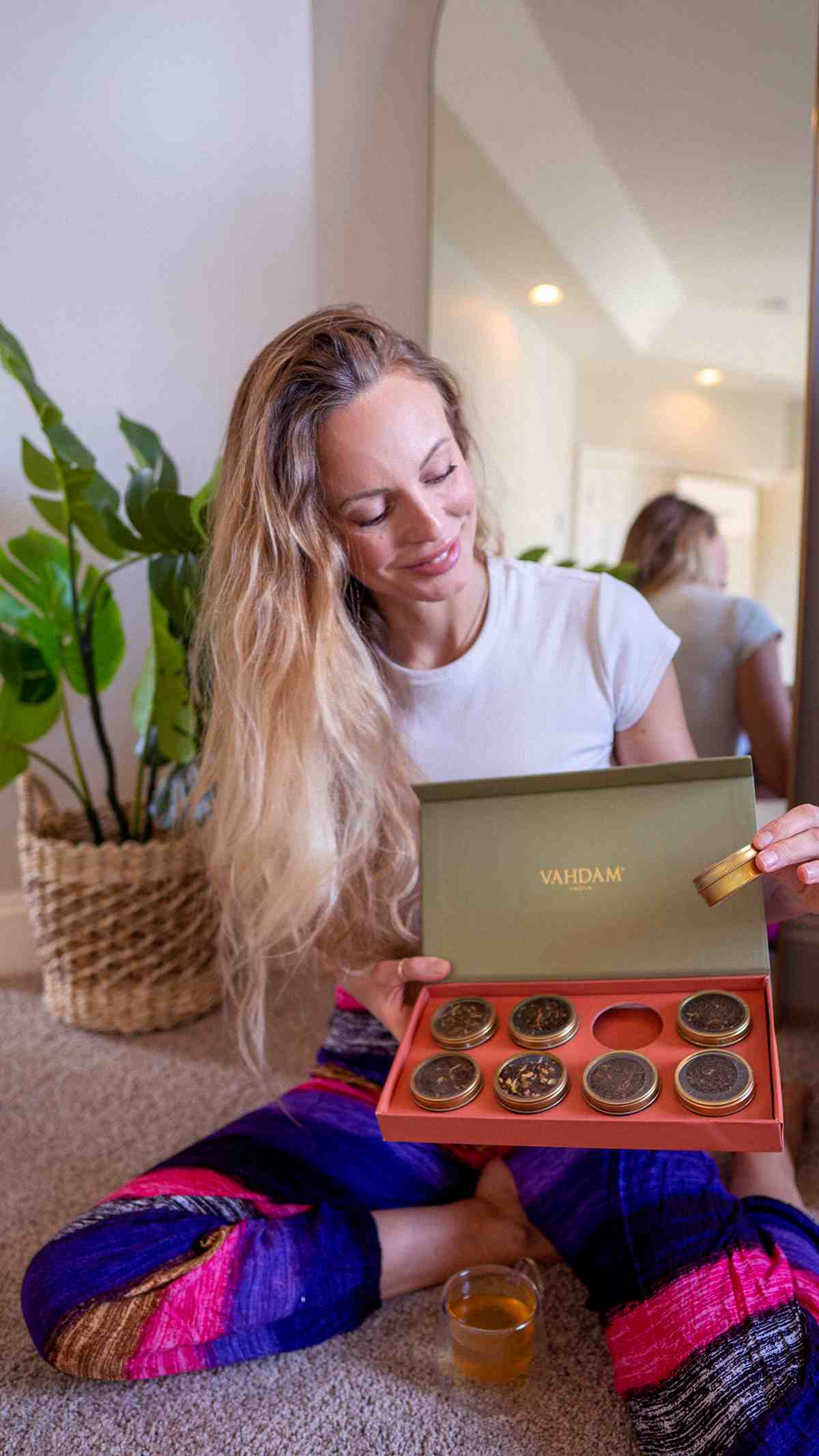 Weekend in Taj Mahal, Holiday Tea Gift, Set of 8